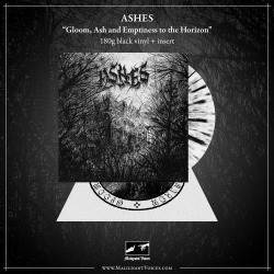 ASHES - Gloom, Ash and Emptiness to the Horizon LP (splatter)
